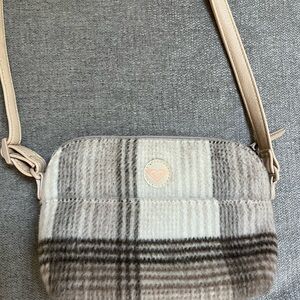 Roxy plaid purse